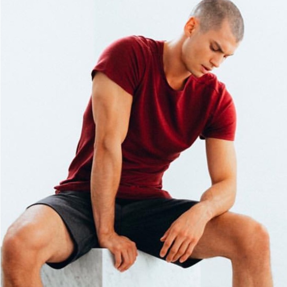 APL MENS ATHLETIC SHIRT Wool blend - NWT